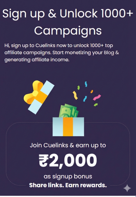 welcome bonus cuelinks