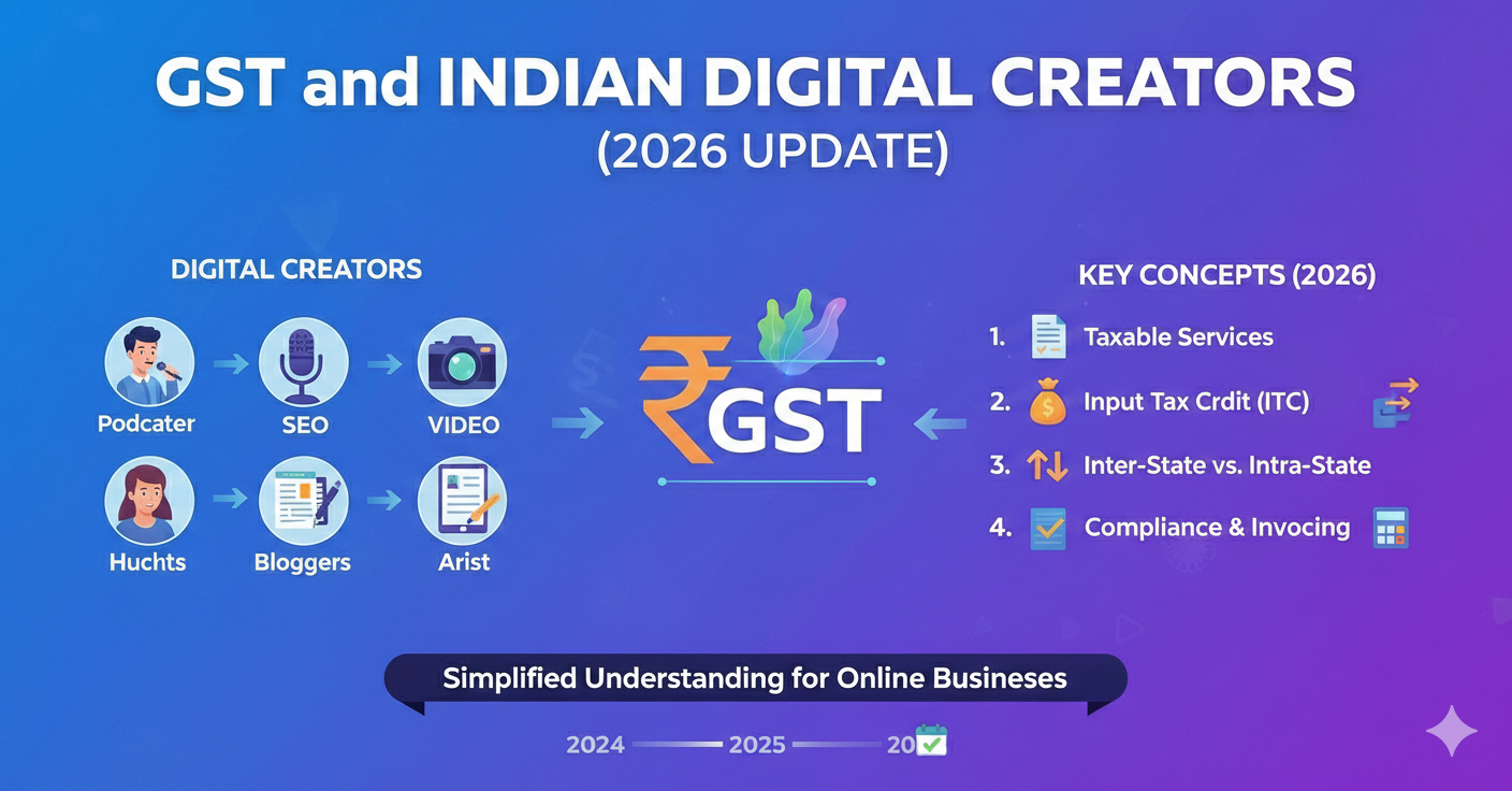 GST Impact on Bloggers & Affiliate Marketers in India
