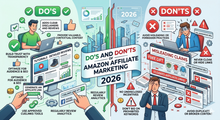 Do’s and Don’ts of Amazon Affiliate Marketing 2026