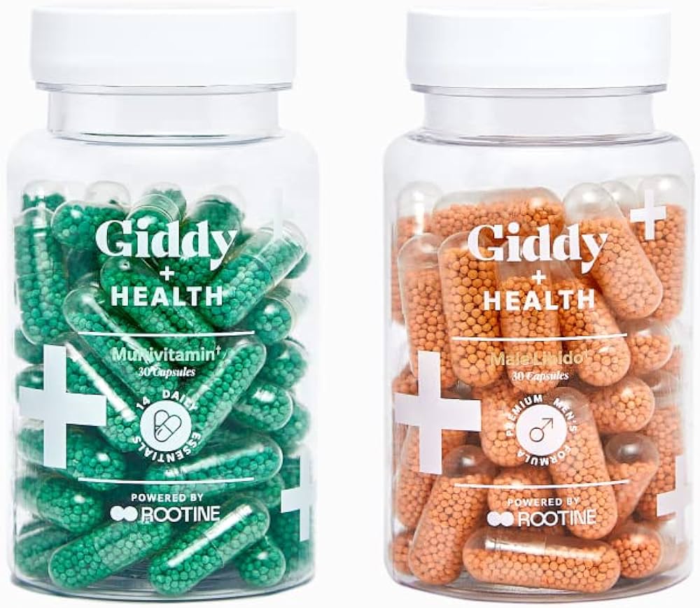 Amazon.com: Giddy+Health Men's Libido Bundle Vitamins | Multivitamin &  Libido Boost for Men (30-Day Supply) : Health & Household