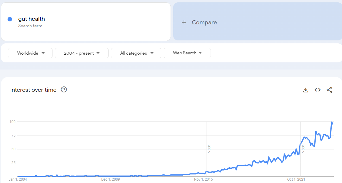 Gut Health Blog: Best Profitable Niche with Low Competiton 
