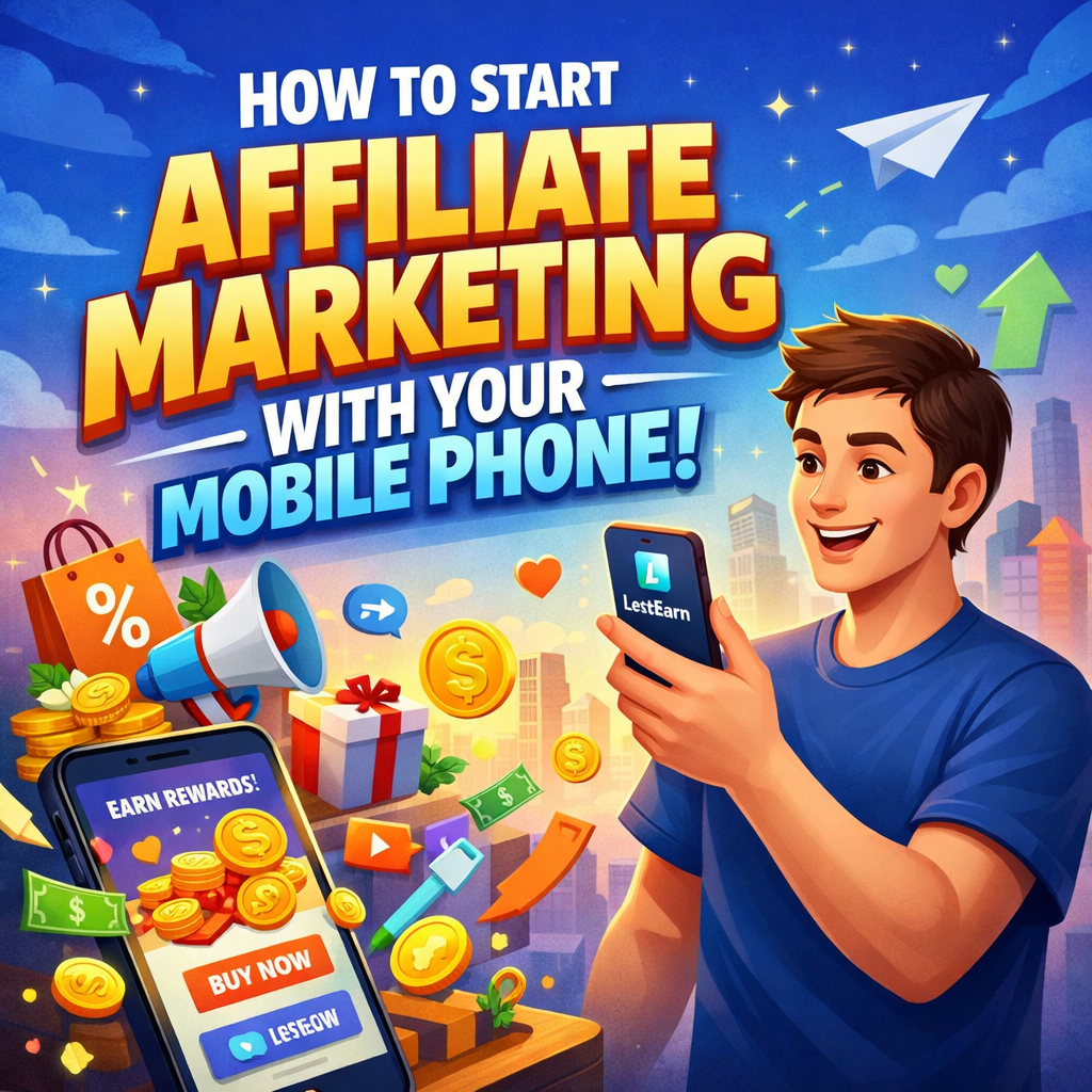 Mobile-First Affiliate Marketing: How to Earn Money with LetsEarn App?