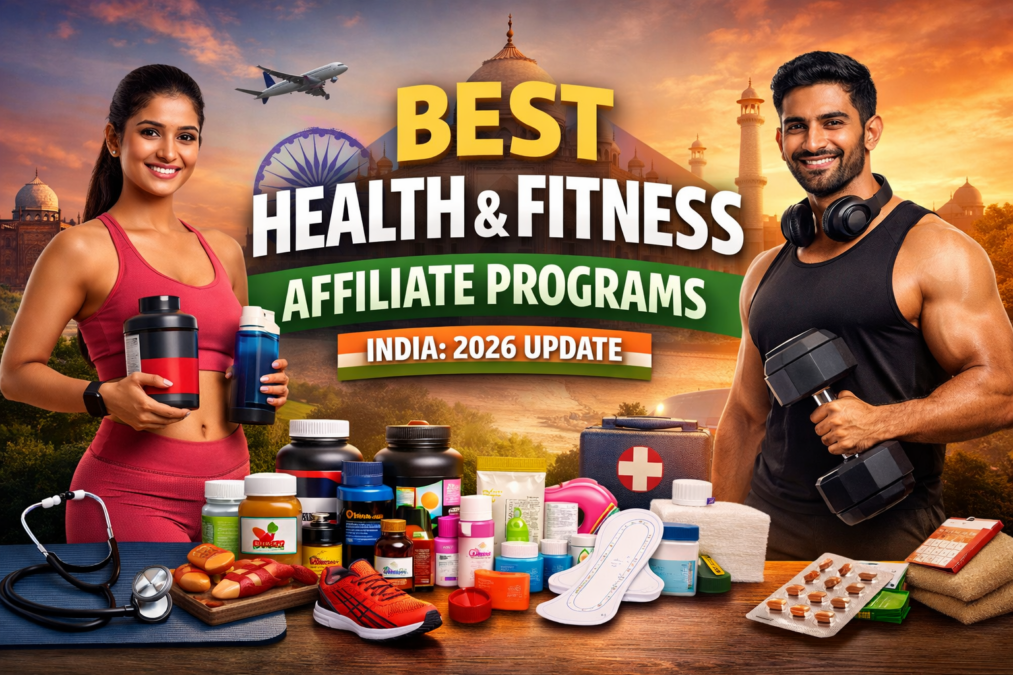 Top Health & Fitness Affiliate Programs India: 2026 Update