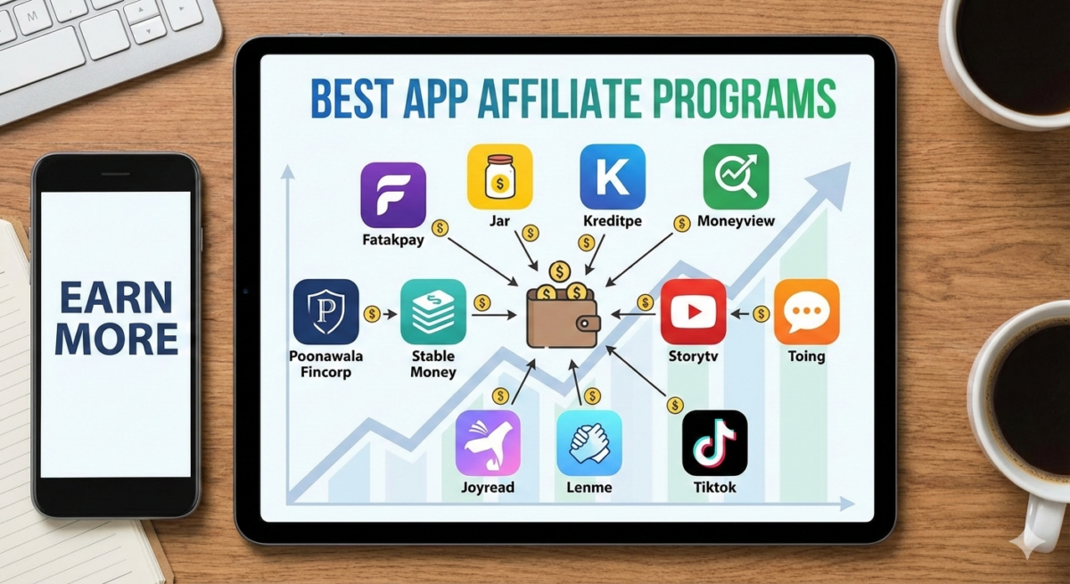 Top App Affiliate Programs (CPI, CPA, CPFT, CPS)
