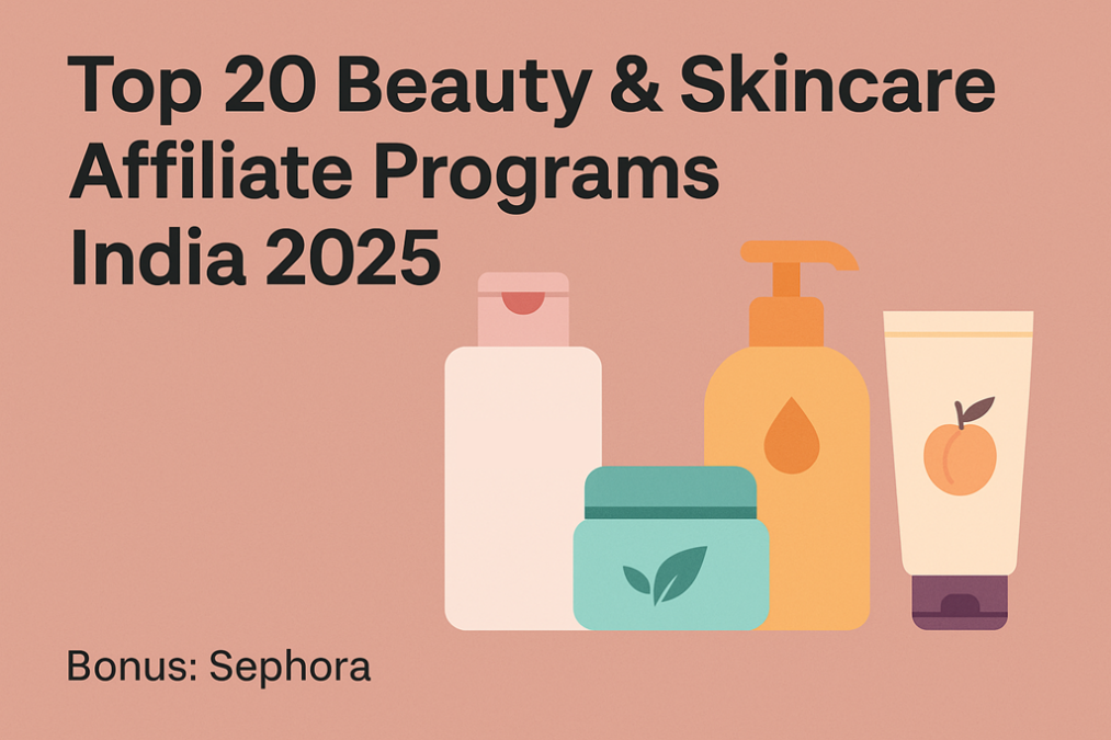 Top Beauty & Skincare Affiliate Programs in India