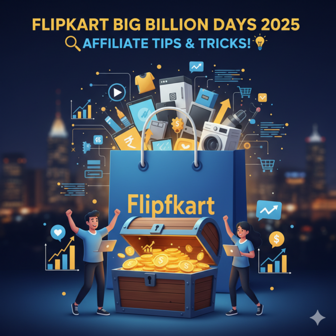 Flipkart Big Billion Days 2025: Affiliate Tips & Tricks!