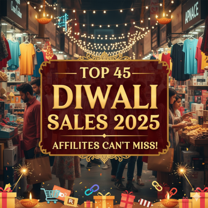 Top 45 Diwali Sales 2025, Affiliates Can’t Miss!