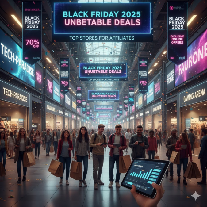 Top 66 Stores for Black Friday Deals, Affiliates Can’t Miss in 2025!