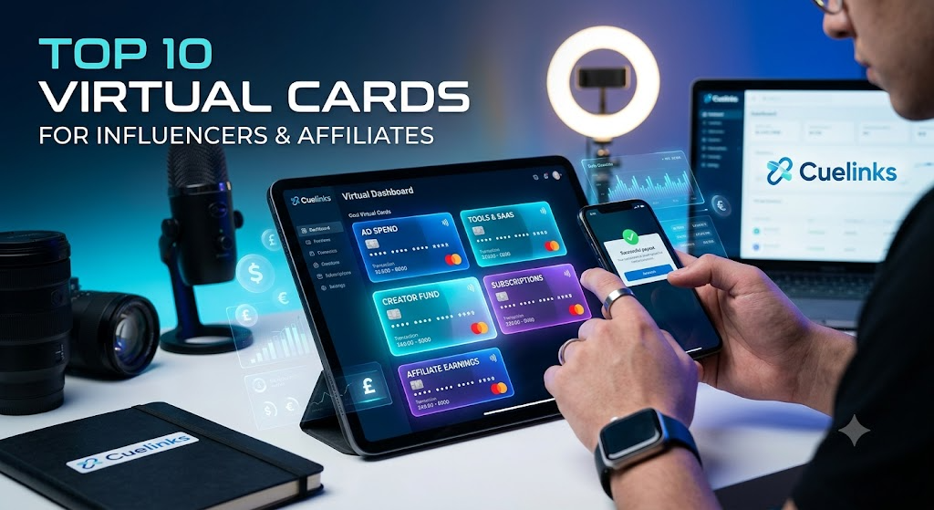 Top Virtual Cards for Influencers & Affiliates